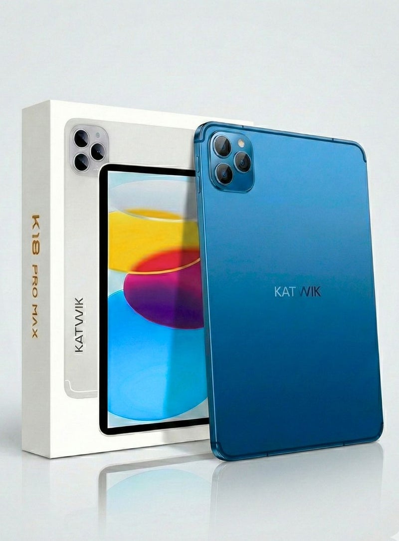 KATWIK K18 Pro Max 10.1” Smart PC Tablet | 16GB RAM | 1TB Storage | Android Tablet with Leather Case & Bluetooth Headset - Image 1